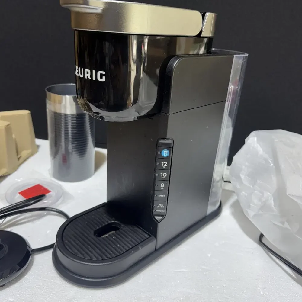 Keurig K-Café Barista Bar Single Serve Coffee Maker & Frother w/ Reusable Filter